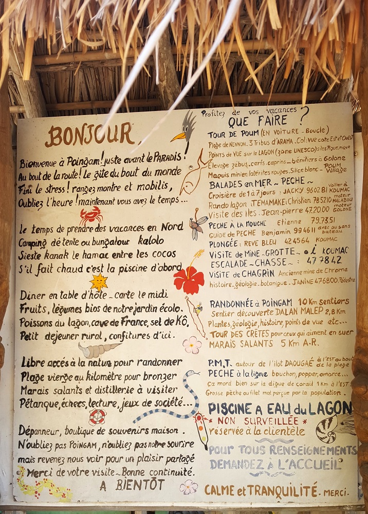 Nouvelle Calédonie - Le relais de Poingam