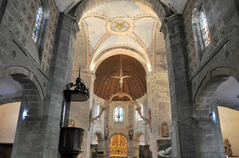La Marinière en Voyage - intérieur de l'église de Barfleur