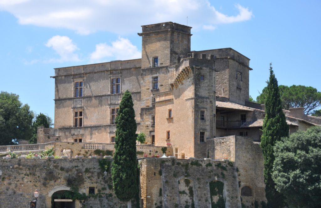 Château de Lourmarin- most beautiful villages in Vaucluse