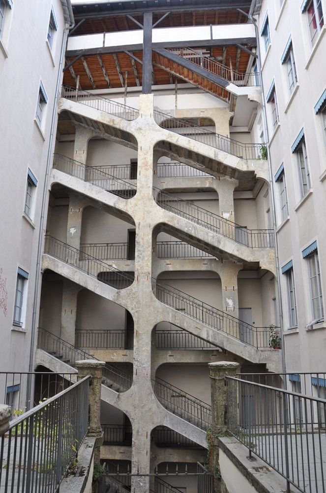 Week-end à Lyon : cour des Voraces
