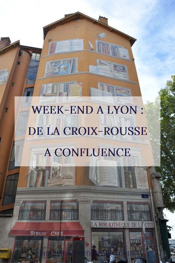 Week-end à Lyon : de la Croix-Rousse à Confluence