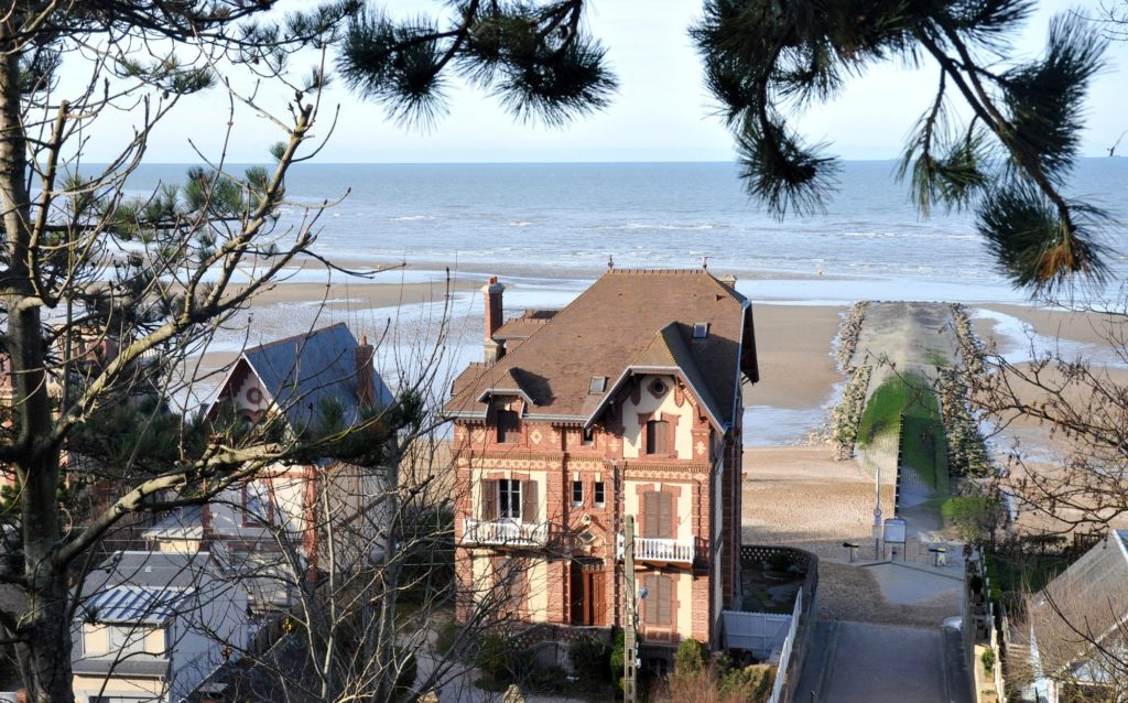 Bord de mer à Houlgate