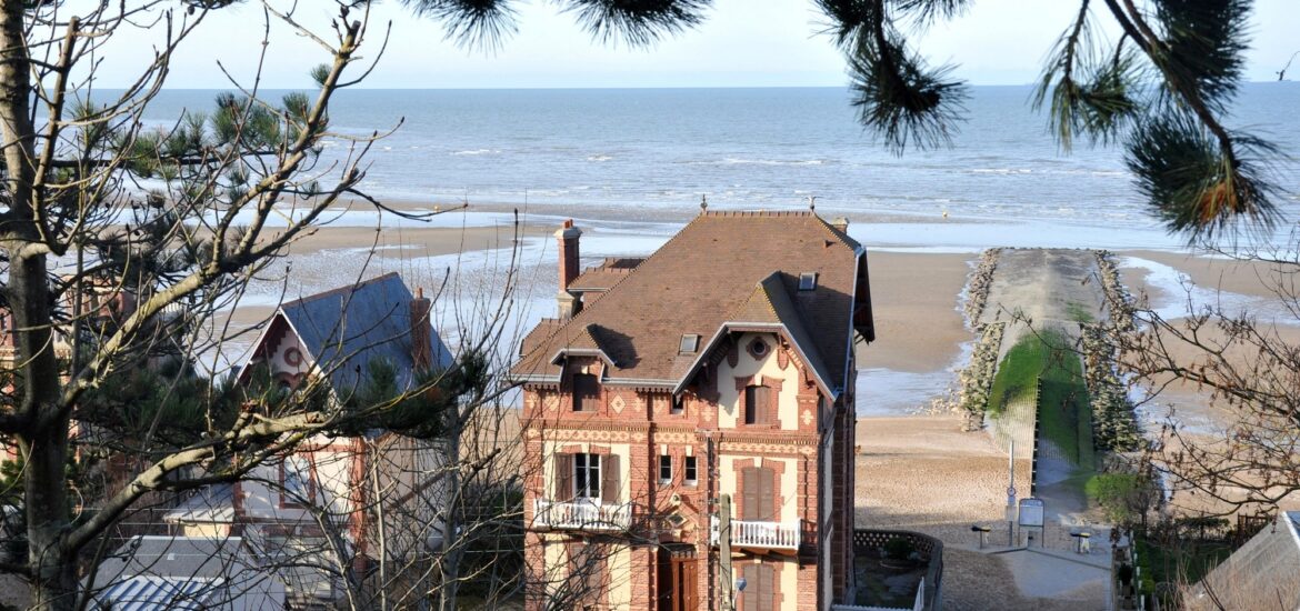 Bord de mer à Houlgate