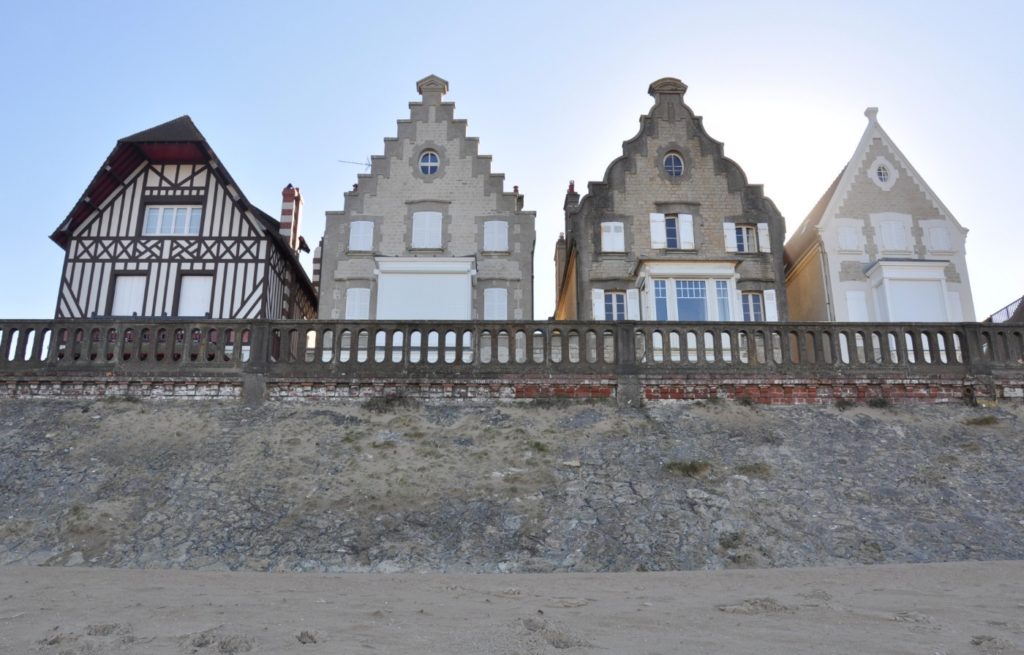 Jolies villas flamandes à Cabourg