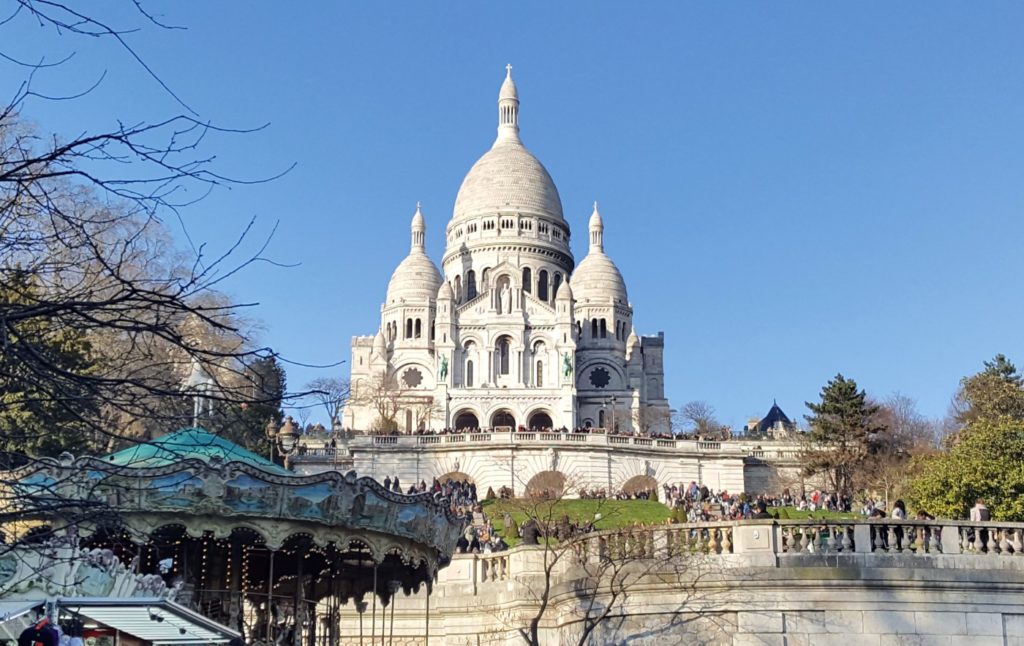 Sacré cœur à Montmartre