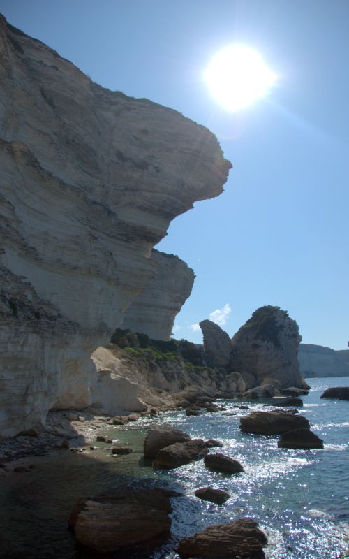 Que faire à Bonifacio ? Falaises