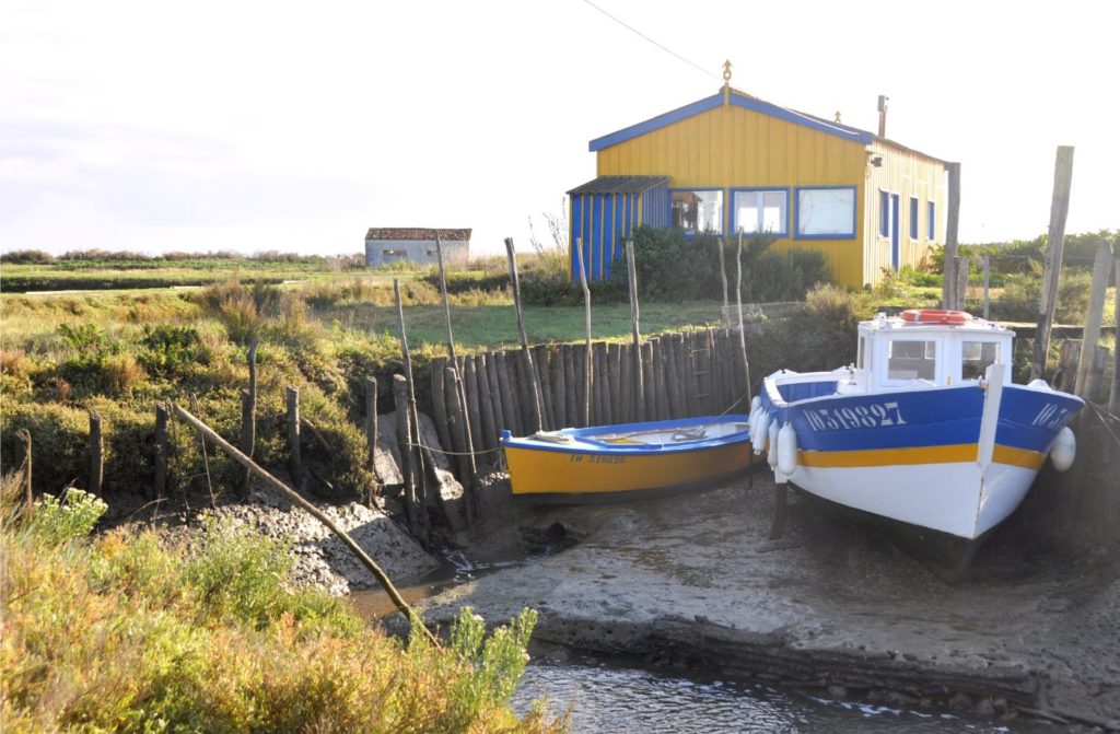 Île d'Oléron : le chenal de la Baudissière
