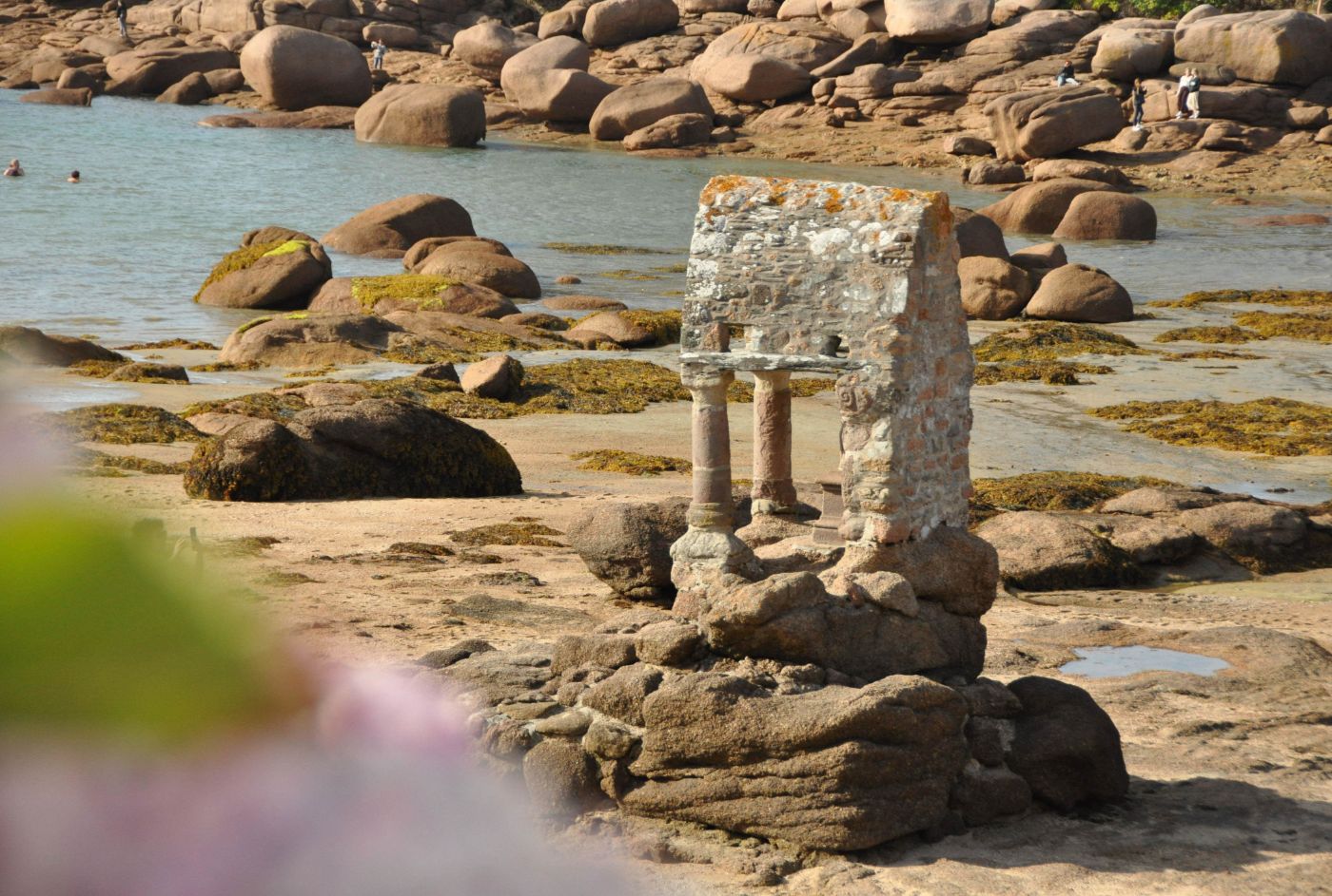 Plage de Saint Guirec - La Marinière en Voyage