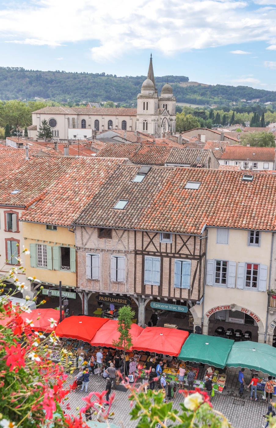 Marché de Revel - blog La Marinière en Voyage